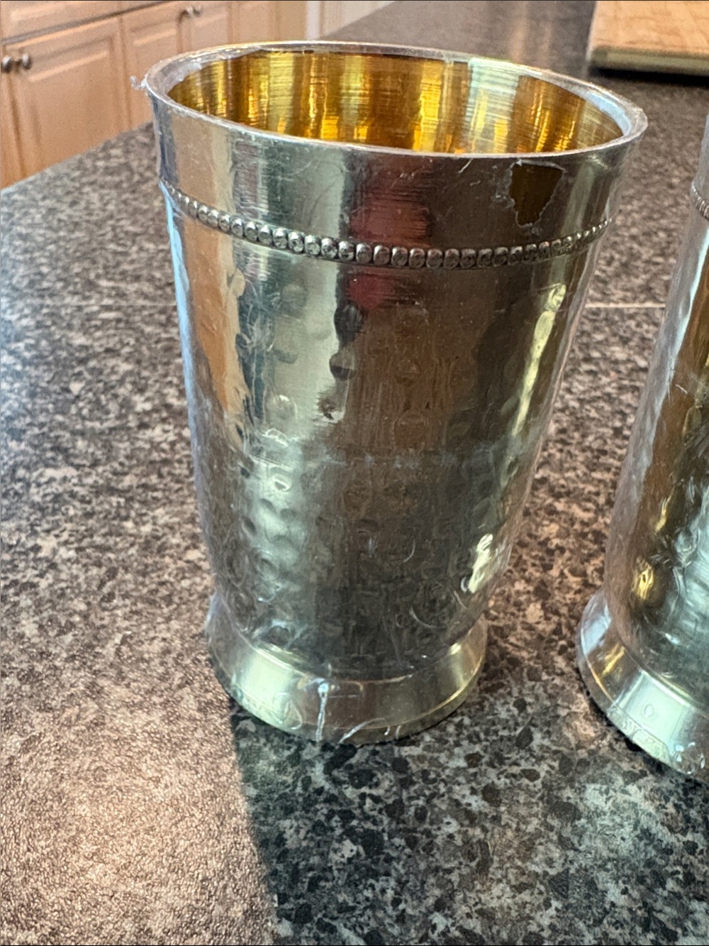 Original Indian Art Villa brass cups
